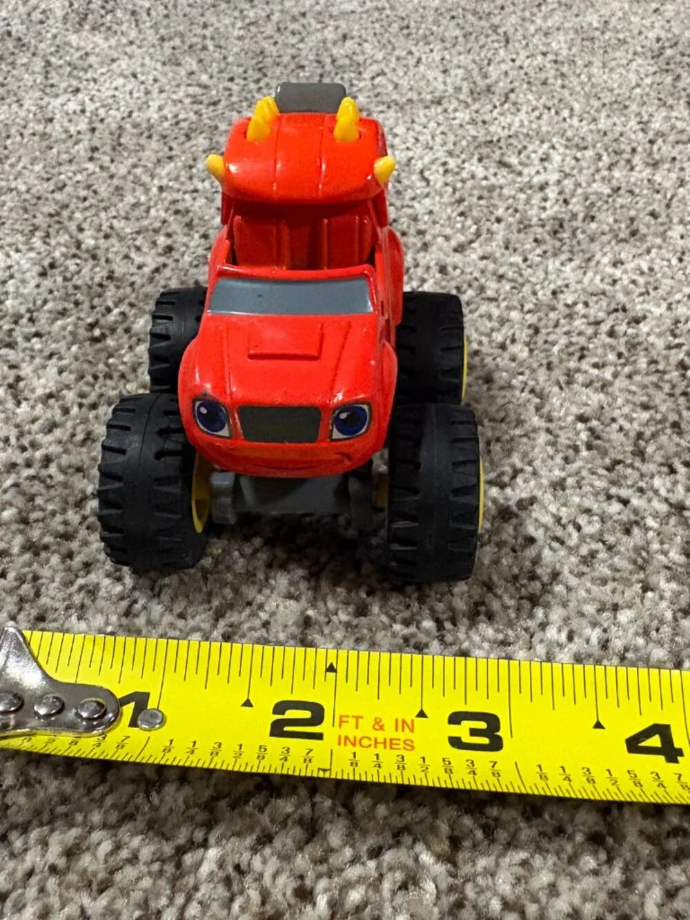 Blaze Monster Machines Dino Blaze Dinosaur Diecast Fisher Price